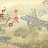 袋帯 六通柄 良品 フォーマル用 正絹 風景柄 箔 金糸 帯 金・銀_画像6
