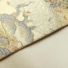袋帯 六通柄 良品 フォーマル用 正絹 風景柄 箔 金糸 帯 金・銀_画像12