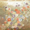袋帯 六通柄 フォーマル用 正絹 古典柄 箔 金糸 帯 菊 鶴 金・銀_画像2