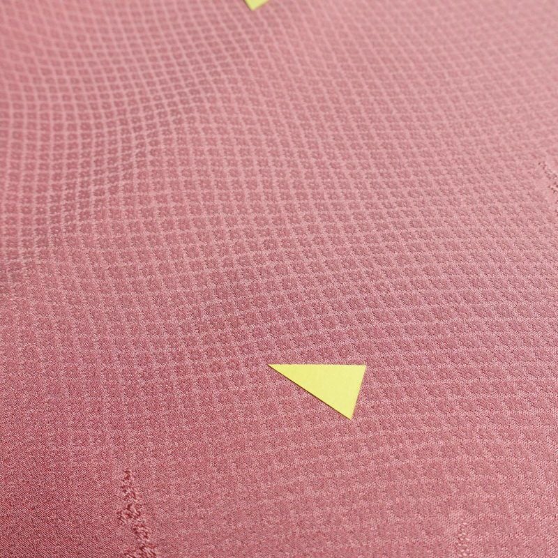 色無地 縮緬 一つ紋付き 正絹 古典柄 袷仕立て 身丈157.5cm 裄丈63.5cm フォーマル 着物 ピンク_画像15