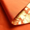 袋帯 六通柄 振袖用 正絹 花柄 桜 箔 金糸 帯 橙_画像10