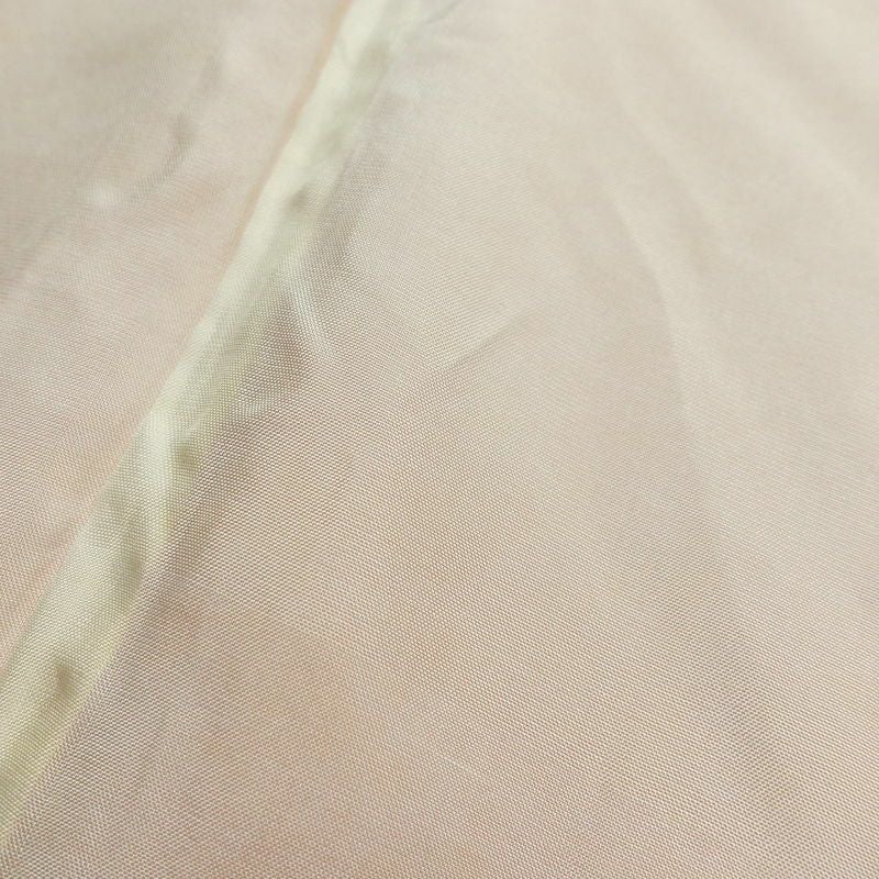 付け下げ 金駒刺繍 正絹 花柄 袷仕立て 身丈166.5cm 裄丈68cm 箔 金彩 フォーマル 着物 ピンク_画像20