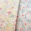 付け下げ 正絹 花柄 袷仕立て 身丈165cm 裄丈65cm 着物 多色使い_画像9