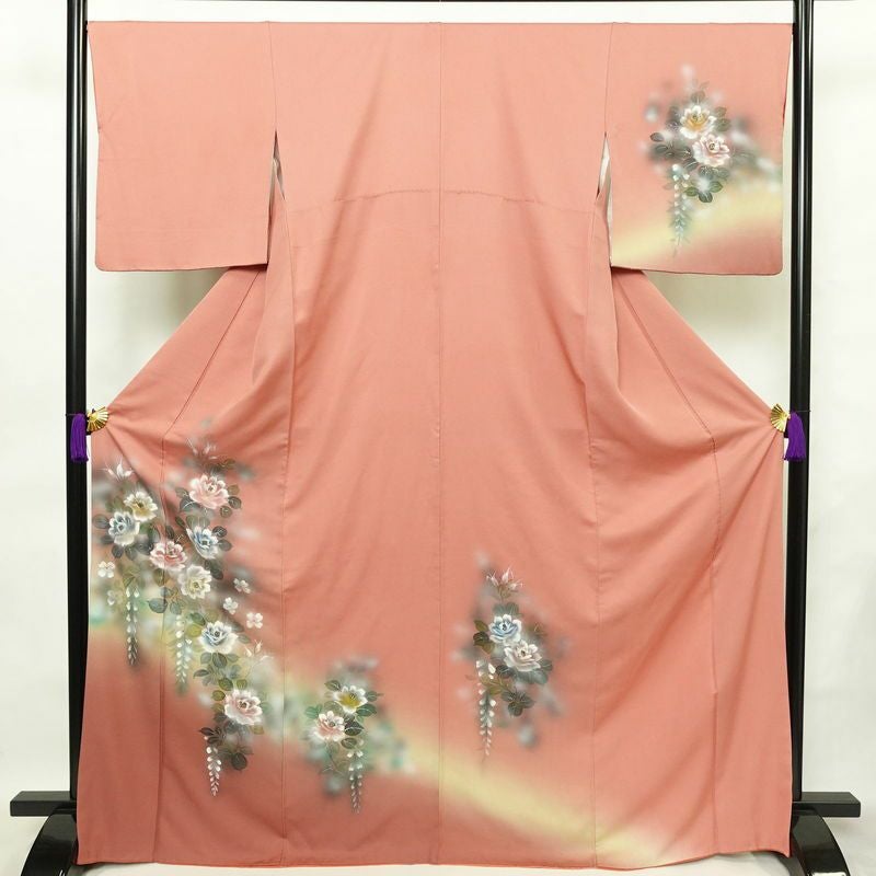 袋帯 太鼓柄 良品 フォーマル用 正絹 花柄 金糸 銀糸 帯 白 | 太鼓柄