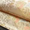 袋帯 六通柄 本金箔 フォーマル用 正絹 古典柄 箔 クリーム_画像7