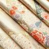 袋帯 六通柄 本金箔 フォーマル用 正絹 古典柄 箔 クリーム_画像21