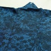 小紋 良品 総柄 ポリエステル 古典柄 袷仕立て 身丈166.5cm 裄丈69cm 青・紺_画像15