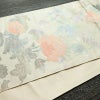 袋帯 六通柄 フォーマル用 正絹 花柄 帯 クリーム_画像11