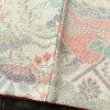 小紋 しつけ糸付き 縮緬 総柄 正絹 古典柄 袷仕立て 身丈159cm 裄丈64cm 着物 白_画像11