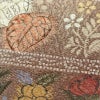 袋帯 纈幡織 辻が花 六通柄 良品 フォーマル用 正絹 木の葉・植物柄 箔 帯 多色使い_画像5