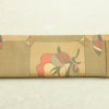 袋帯 明日香 六通柄 良品 一般用 正絹 花柄 帯 ベージュ_画像15