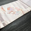 名古屋帯 太鼓柄 良品 正絹 古典柄 名古屋仕立て 箔 つづみ 菊 金糸 紫・藤色_画像10