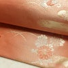 名古屋帯 六通柄 正絹 古典柄 名古屋仕立て 箔 帯 ピンク_画像7
