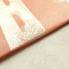 名古屋帯 六通柄 正絹 古典柄 名古屋仕立て 箔 帯 ピンク_画像12