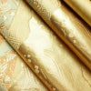 袋帯 六通柄 フォーマル用 正絹 幾何学柄・抽象柄 箔 帯 黄・黄土色_画像20