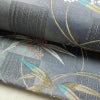 袋帯 六通柄 美品 フォーマル用 正絹 木の葉・植物柄 箔 金糸 銀糸 帯 紫・藤色_画像7
