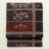 袋帯 ふくれ織 全通柄 良品 一般用 正絹 花柄 多色使い_画像1