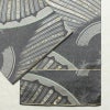 袋帯 湖東焼燭台文 六通柄 良品 フォーマル用 正絹 古典柄 金糸 帯 グレー_画像12