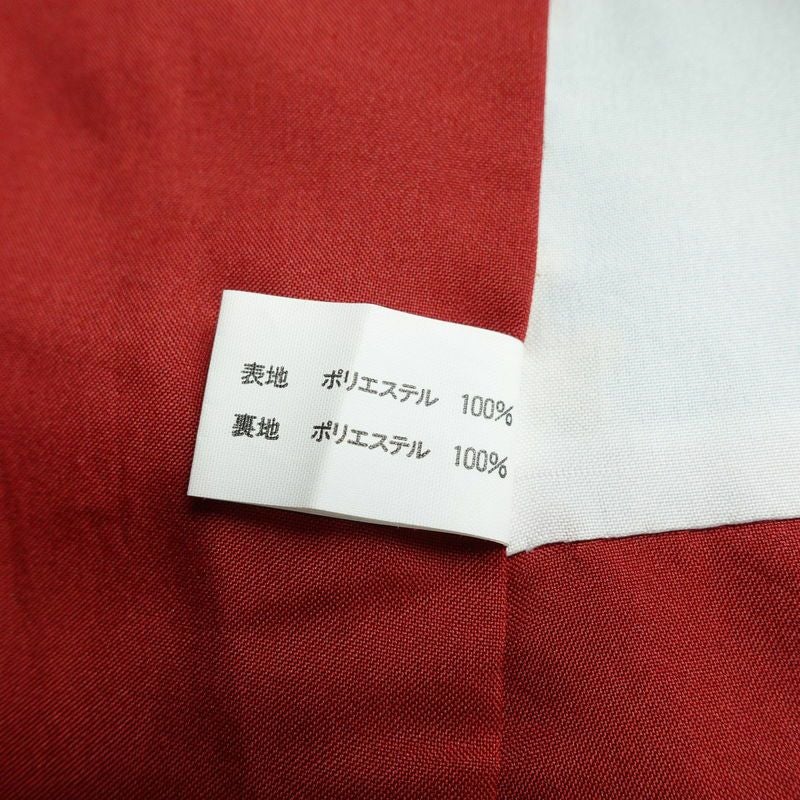 小紋 ポリエステル 木の葉・植物柄 袷仕立て 身丈164cm 裄丈66cm 着物 青・紺_画像20