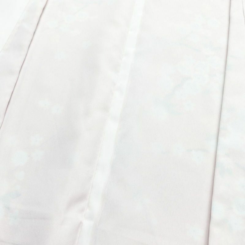 小紋 良品 ポリエステル 花柄 袷仕立て 身丈164.5cm 裄丈67.5cm 着物 ピンク_画像17