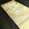 袋帯 琳派巻絵文 六通柄 美品 フォーマル用 正絹 古典柄 箔 金通し 金糸 帯 金・銀_画像17