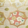 袋帯 六通柄 フォーマル用 正絹 古典柄 箔 金糸 梅 菊 帯 ピンク_画像2