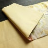 袋帯 六通柄 フォーマル用 正絹 古典柄 箔 金糸 梅 菊 帯 ピンク_画像9
