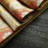袋帯 六通柄 フォーマル用 正絹 古典柄 箔 金糸 梅 菊 帯 ピンク_画像21