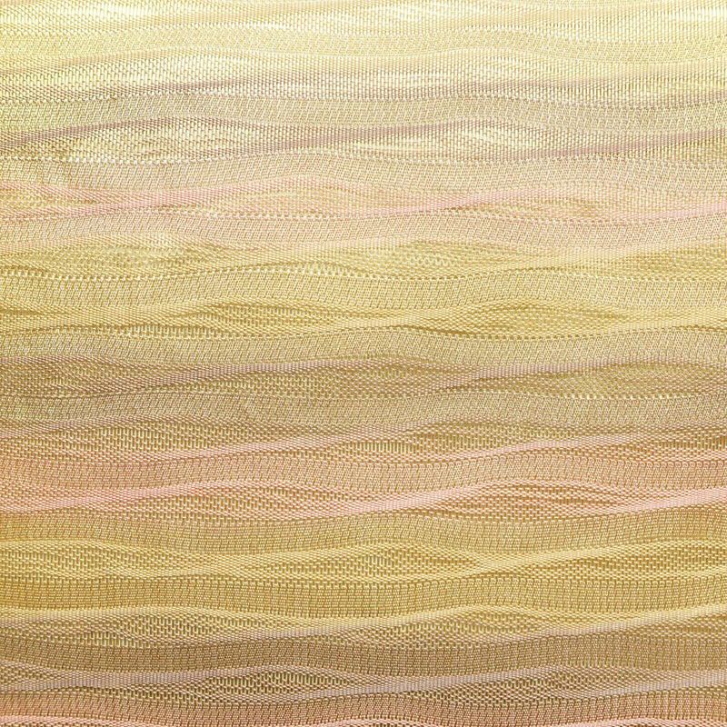 袋帯 太鼓柄 良品 フォーマル用 正絹 縞柄・線柄 金通し 金糸 帯 ピンク_画像2