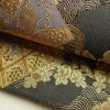 袋帯 六通柄 良品 フォーマル用 正絹 古典柄 箔 金通し 金糸 帯 グレー_画像7