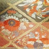 袋帯 六通柄 フォーマル用 正絹 幾何学柄・抽象柄 箔 金糸 銀糸 帯 橙_画像2
