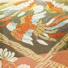 袋帯 六通柄 フォーマル用 正絹 幾何学柄・抽象柄 箔 金糸 銀糸 帯 橙_画像4