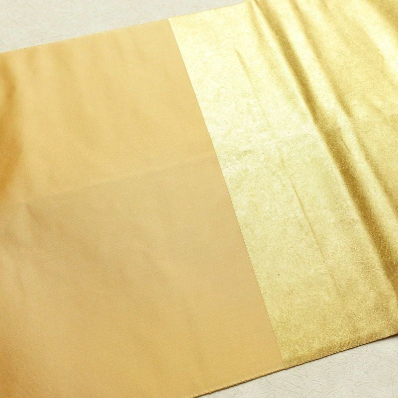 袋帯 本金箔 太鼓柄 フォーマル用 正絹 蝶・昆虫柄 箔 帯 金・銀_画像17