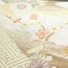 袋帯 六通柄 フォーマル用 正絹 古典柄 箔 帯 クリーム_画像5