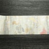 名古屋帯 六通柄 良品 正絹 花柄 名古屋仕立て 箔 金糸 椿 帯 金・銀_画像13