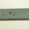 袋帯 太鼓柄 一般用 正絹 花柄 帯 緑・うぐいす色_画像16