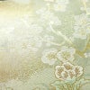 袋帯 六通柄 フォーマル用 正絹 花柄 箔 金糸 帯 緑・うぐいす色_画像4