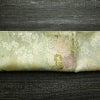 袋帯 六通柄 フォーマル用 正絹 花柄 箔 金糸 帯 緑・うぐいす色_画像15