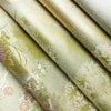 袋帯 六通柄 フォーマル用 正絹 花柄 箔 金糸 帯 緑・うぐいす色_画像20