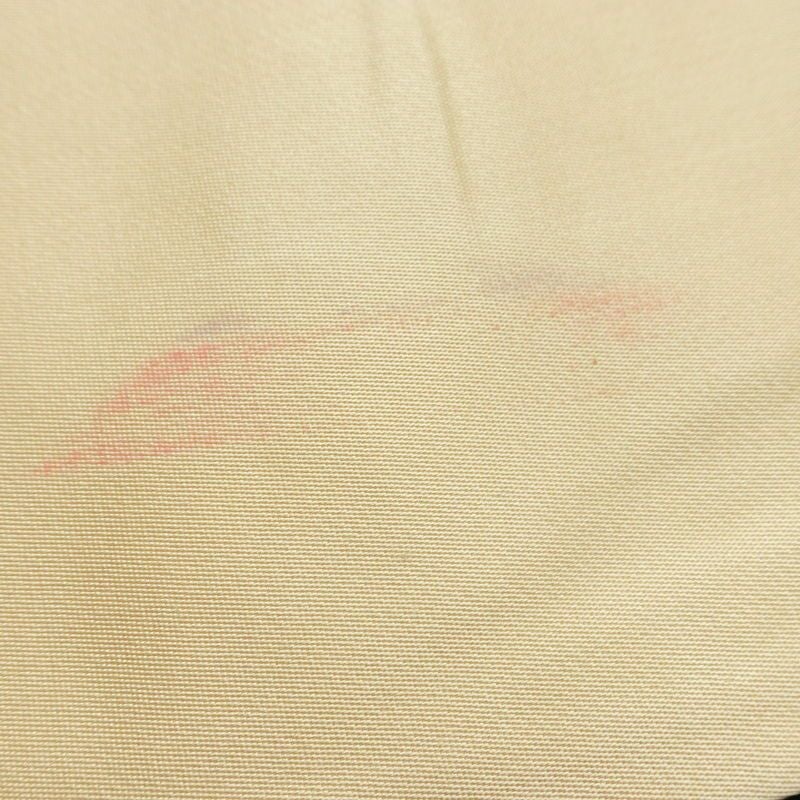 袋帯 六通柄 フォーマル用 正絹 幾何学柄・抽象柄 箔 金糸 帯 ベージュ_画像17