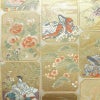 袋帯 六通柄 フォーマル用 正絹 人物・動物柄 箔 金糸 帯 金・銀_画像2
