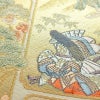 袋帯 六通柄 フォーマル用 正絹 人物・動物柄 箔 金糸 帯 金・銀_画像4