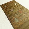 袋帯 花鳥風月 六通柄 美品 一般用 正絹 木の葉・植物柄 帯 緑・うぐいす色_画像18