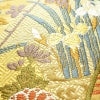 袋帯 六通柄 フォーマル用 正絹 古典柄 箔 金糸 帯 黄・黄土色_画像4