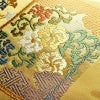 袋帯 六通柄 フォーマル用 正絹 古典柄 箔 金糸 帯 黄・黄土色_画像7