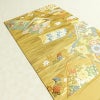 袋帯 六通柄 フォーマル用 正絹 古典柄 箔 金糸 帯 黄・黄土色_画像18