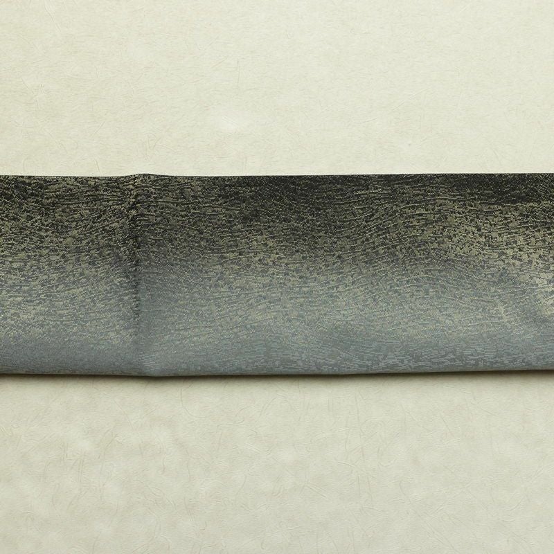 袋帯 全通柄 良品 フォーマル用 正絹 その他の柄 箔 帯 グレー_画像15