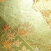 袋帯 六通柄 フォーマル用 正絹 木の葉・植物柄 箔 金糸 帯 金・銀_画像7