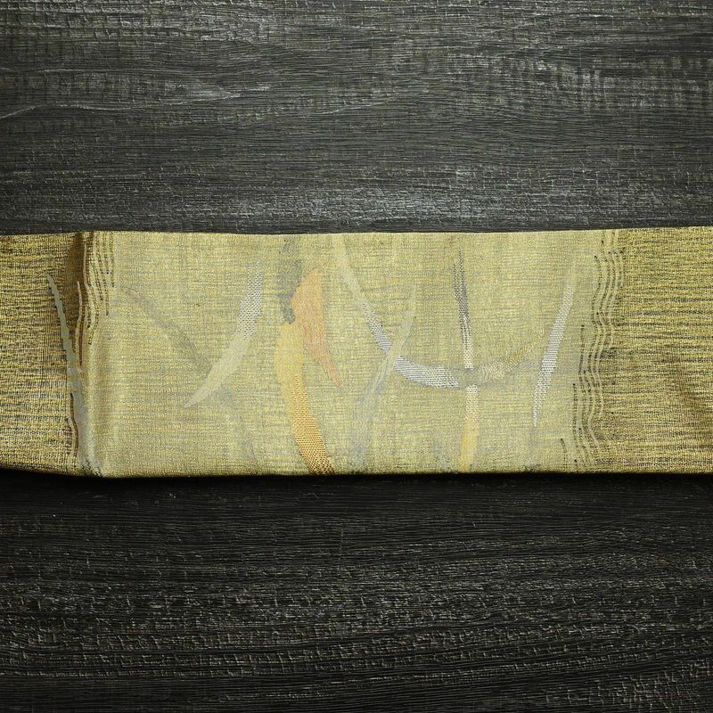 袋帯 太鼓柄 良品 フォーマル用 正絹 幾何学柄・抽象柄 金糸 帯 金・銀_画像14