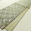 袋帯 六通柄 美品 フォーマル用 正絹 古典柄 銀糸 帯 緑・うぐいす色_画像7